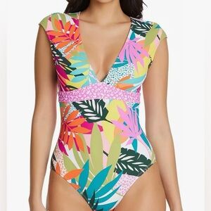 Bleu/ Rod Beattie One Piece Swimsuit